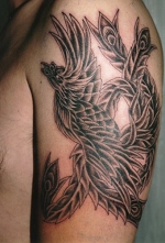 刺青和彫り 腕1