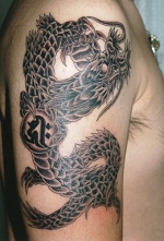 刺青和彫り　腕2