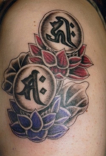 入れ墨　和彫り　腕