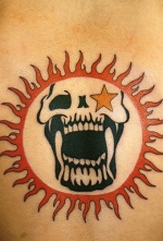 tattoo タトゥー洋彫り例