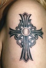 入れ墨洋彫り　腕