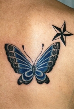 刺青洋彫り　背中