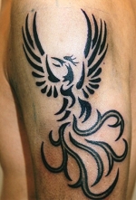 刺青洋彫り　腕