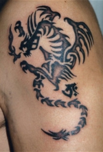 刺青洋彫り