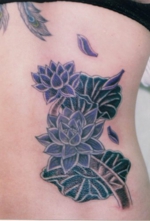 タトゥー洋彫例　背中