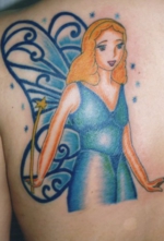 刺青洋彫り　背中