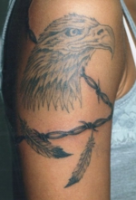 タトゥー 洋彫り 腕