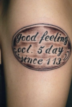 タトゥー 洋彫り 腕