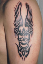 タトゥー 洋彫り 腕