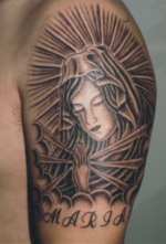 タトゥー 洋彫り 腕